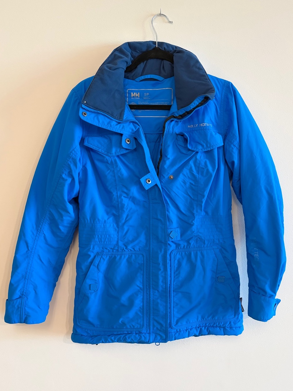 Blue Helly Hansen Arctic Legacy Winter Jacket Size S